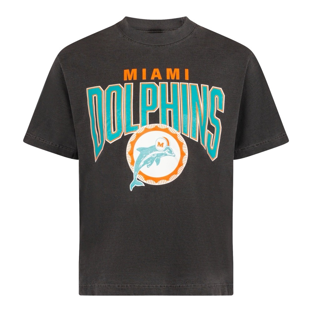 47' Women's Dolphins Historic Flint Black shirt NWT Size M